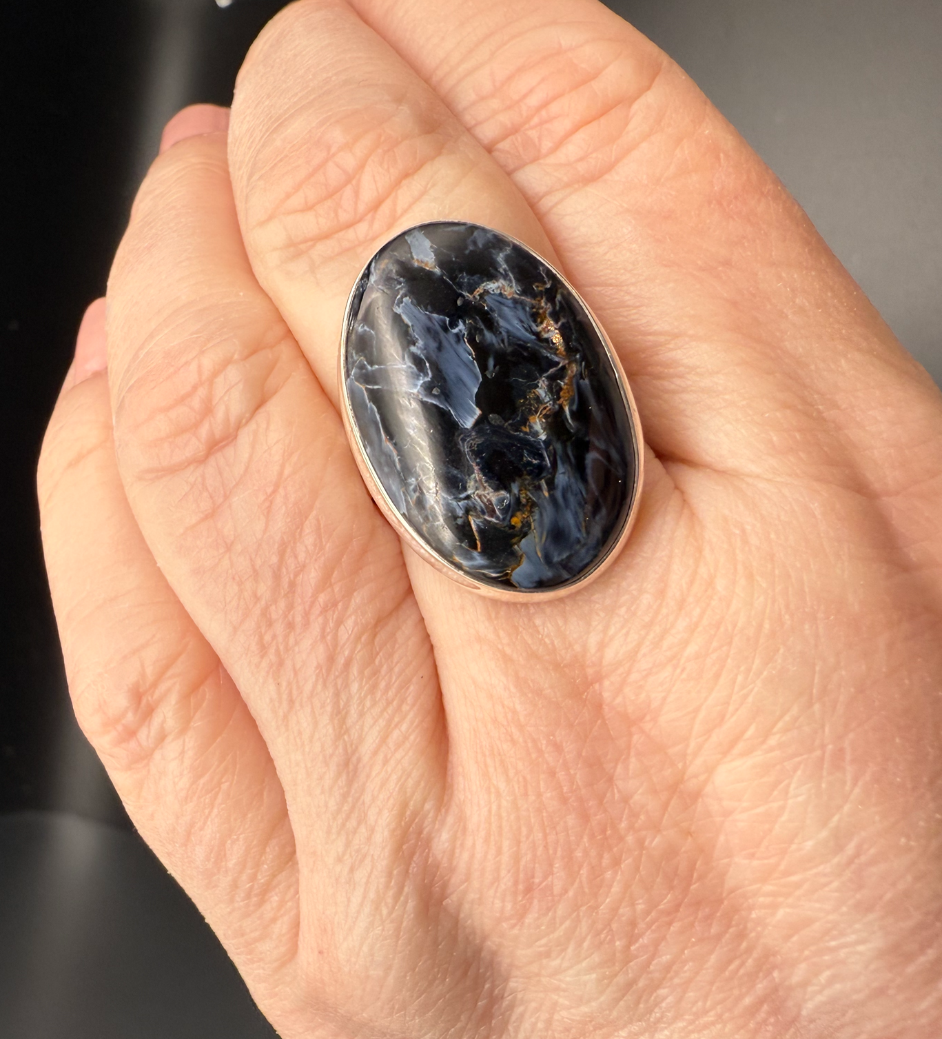 Pietersite Ring