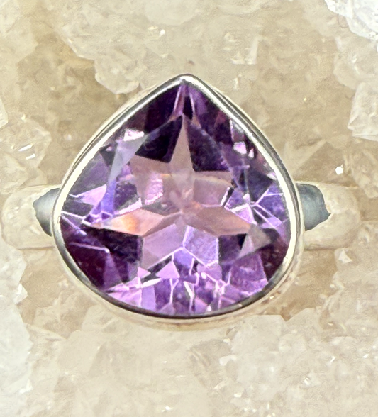 Amythyst Gemstone Ring