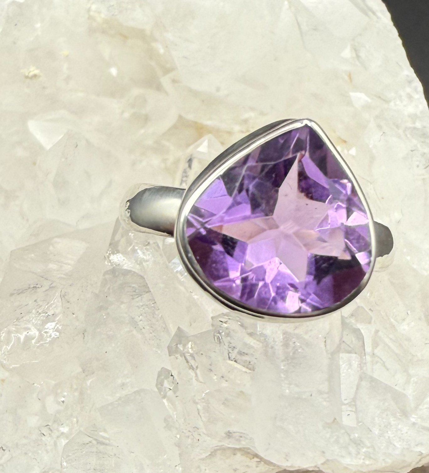 Amythyst Gemstone Ring