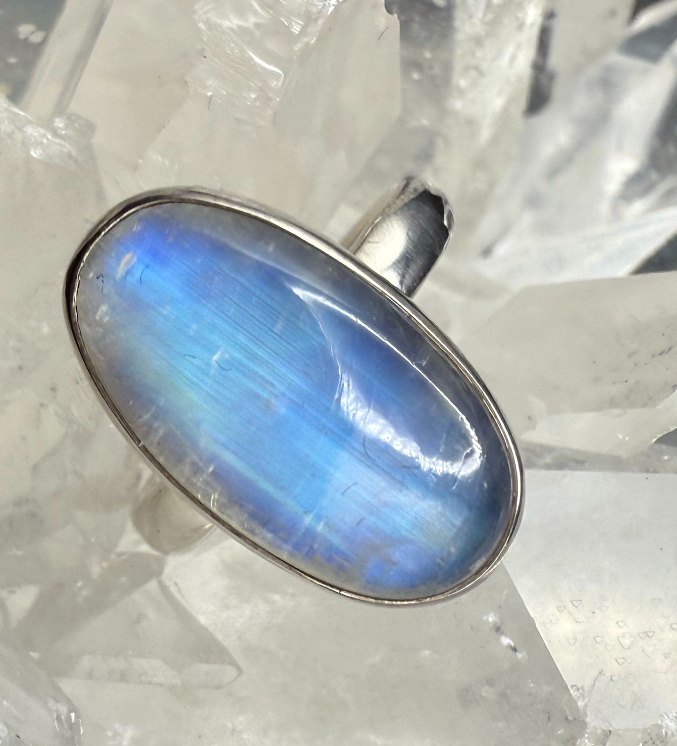 Blue Fire Moonstone